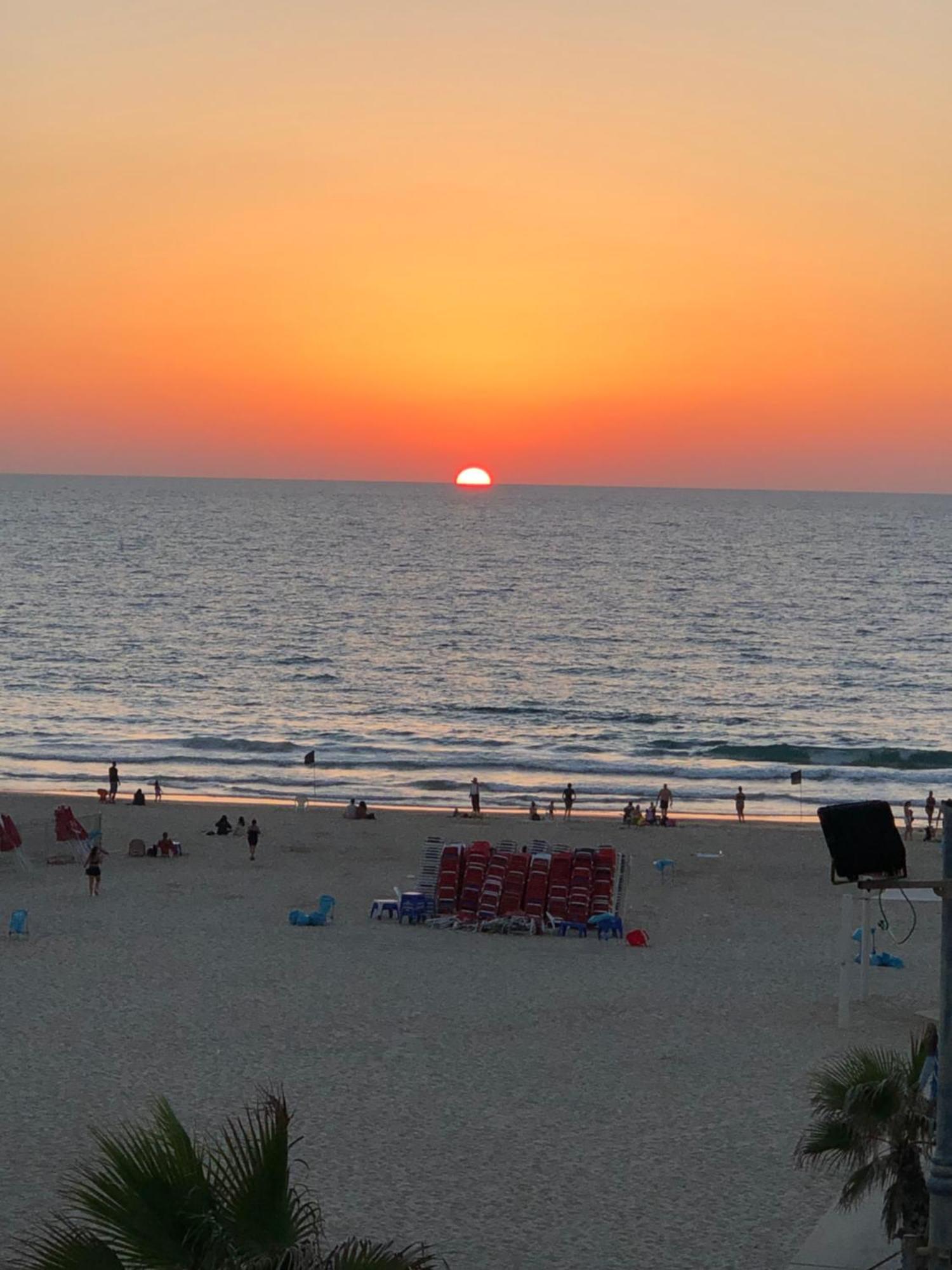 תמר על הים Lägenhet Bat Yam Exteriör bild